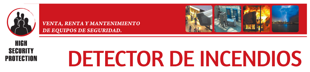 Detectores de incendios